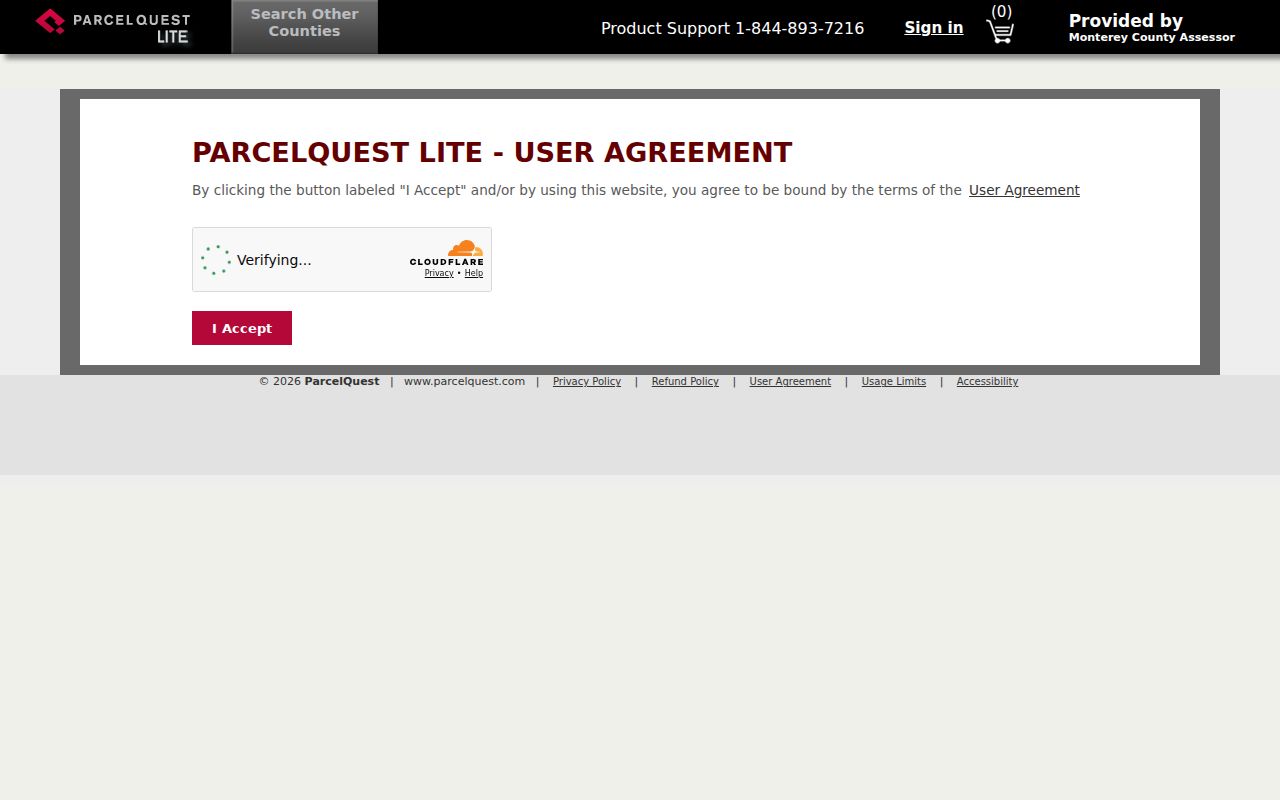 Marina people search through ParcelQuest Lite parcel access
